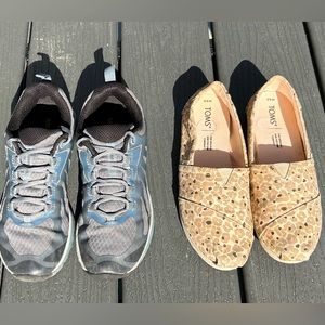 Merrell & Toms Shoes